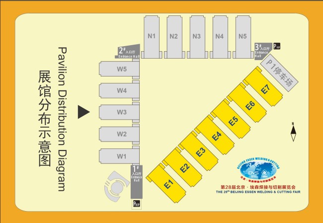 2025北京埃森焊接展展館圖信息發(fā)布